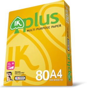 Buy IK PLUS MULTI PURPOSE COPY PAPER A4 80GSM